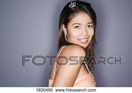 Stock Photography - Portrait of woman. Fotosearch