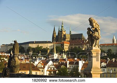 Prague Castle, Baroque Sculptures from the 18th Century, Historical Center of Prague, Czech Republic, Eastern Europe View Large Photo Image Stock Image - Prague Castle, Baroque Sculptures from the 18th Century, Historical Center of Prague, Czech Republic, Eastern Europe . Fotosearch