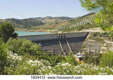 Presa de Puebla de Cazalla, Seville, Andalusia, Spain View Large Photo Image Stock Image - Presa de Puebla de Cazalla, Seville, Andalusia, Spain. Fotosearch