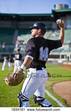 Professional baseball player View Large Photo Image Stock Image - Professional baseball player. Fotosearch
