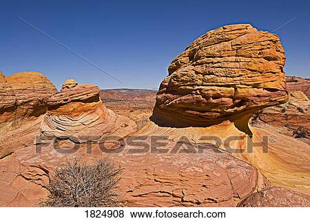 Stock Photo - Rock formations, Utah, USA. Fotosearch