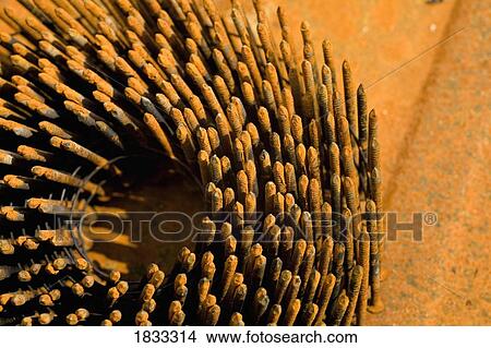Picture - Rusty nails. Fotosearch