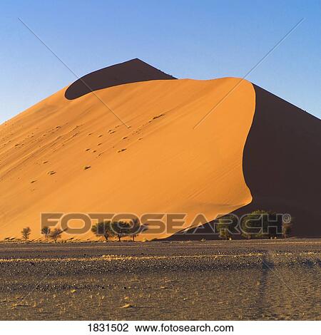Sand dune, Namibia, Africa View Large Photo Image Stock Image - Sand dune, Namibia, Africa. Fotosearch