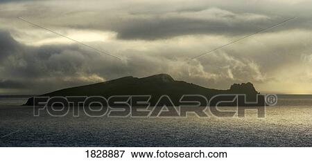 Stock Photo - Sleeping Bishop, Blasket Islands, Dingle, Co. Kerry, Ireland, Europe. Fotosearch
