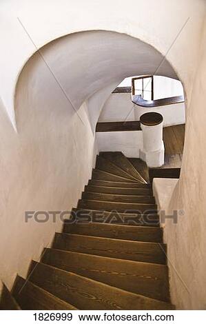 Staircase in 13th century Bran Castle, Bran, Romania, Europe View Large Photo Image Stock Photo - Staircase in 13th century Bran Castle, Bran, Romania, Europe. Fotosearch