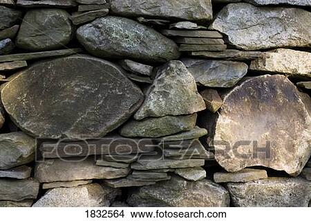 Stone wall View Large Photo Image Picture - Stone wall. Fotosearch