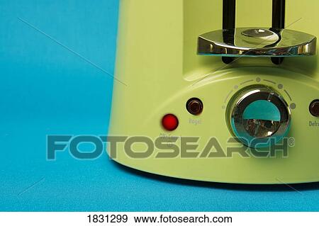 The controls on a toaster View Large Photo Image Stock Photo - The controls on a toaster. Fotosearch