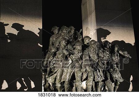 Stock Photo - The National War Memorial, Ottawa, Ontario, Canada. Fotosearch