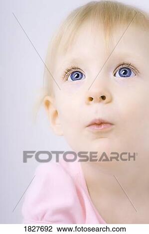 Stock Image - Toddler girl. Fotosearch
