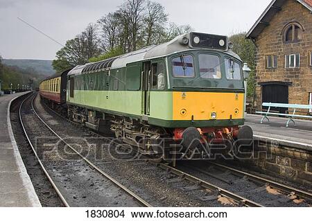Train, Grosmont, North Yorkshire, England View Large Photo Image Picture - Train, Grosmont, North Yorkshire, England. Fotosearch