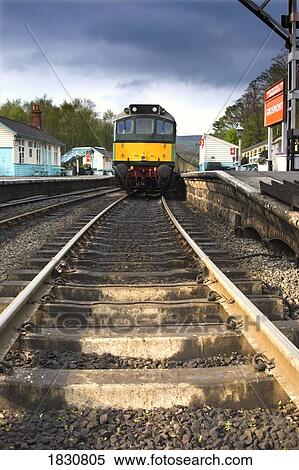 Train, Grosmont, North Yorkshire, England View Large Photo Image Stock Photography - Train, Grosmont, North Yorkshire, England. Fotosearch