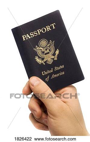 Stock Image - United States passport. Fotosearch