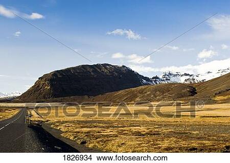 Picture - Vatnajokull Range and Skaftafell National Park, Southern Iceland. Fotosearch