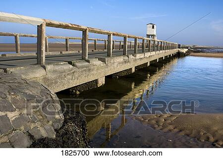 Stock Image - Watch tower, Holy Island, Bewick, England. Fotosearch