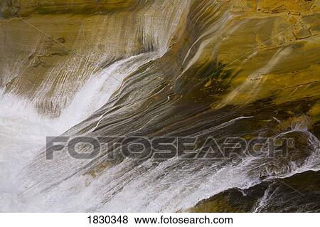 Stock Photo - Waves crashing, Cape Kiwanda, Oregon, USA. Fotosearch