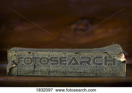 Weathered Antique Book View Large Photo Image Stock Photo - Weathered Antique Book. Fotosearch