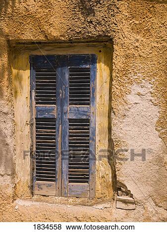 Weathered window View Large Photo Image Stock Photo - Weathered window. Fotosearch