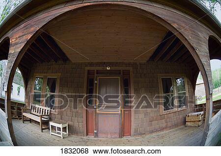 Stock Photo - Wide angle doorway. Fotosearch