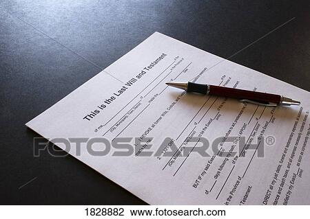 Will document View Large Photo Image Stock Image - Will document. Fotosearch