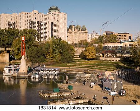 Winnipeg, Manitoba, Canada View Large Photo Image Picture - Winnipeg, Manitoba, Canada. Fotosearch