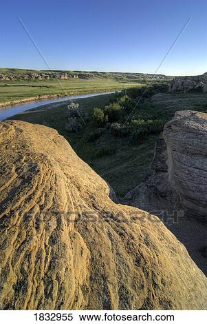 Writing-on-Stone Provincial Park, Alberta, Canada View Large Photo Image Stock Photography - Writing-on-Stone Provincial Park, Alberta, Canada. Fotosearch
