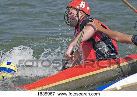 2008 Canoe polo championships View Large Photo Image Stock Photo - 2008 Canoe polo championships. Fotosearch
