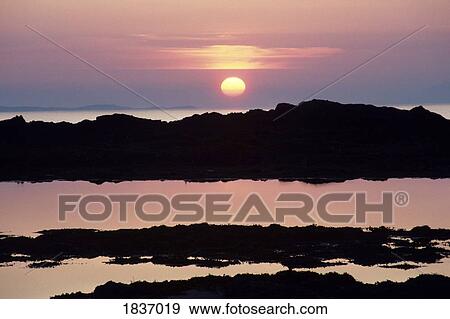 Ardnamurchan peninsula, Scotland; sunset View Large Photo Image Stock Photo - Ardnamurchan peninsula, Scotland; sunset. Fotosearch
