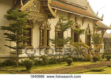 Stock Photograph - Asian house. Fotosearch