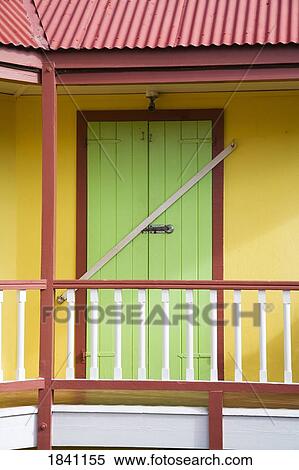 Barred door View Large Photo Image Stock Photography - Barred door. Fotosearch