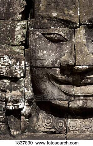 Bayon temple, Angkor, Cambodia View Large Photo Image Stock Image - Bayon temple, Angkor, Cambodia. Fotosearch