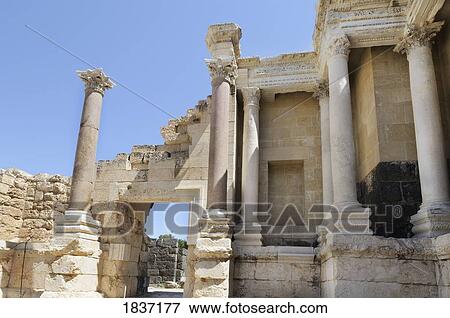 Stock Photo - Beit She'an Arena, Israel . Fotosearch