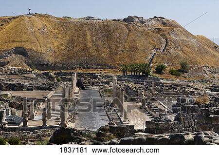 Beit She'an, Israel View Large Photo Image Stock Image - Beit She'an, Israel . Fotosearch