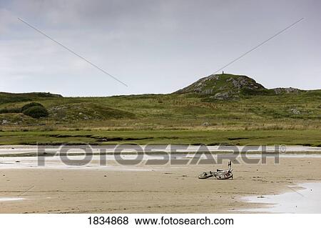 Bicycle on the beach, Scotland View Large Photo Image Stock Photo - Bicycle on the beach, Scotland. Fotosearch