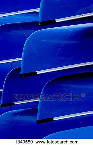 Blue canoes View Large Photo Image Stock Image - Blue canoes. Fotosearch