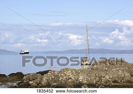 Boats, Colonsay, Scotland View Large Photo Image Stock Image - Boats, Colonsay, Scotland. Fotosearch