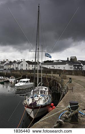 Boats moored, Islay, Scotland View Large Photo Image Stock Image - Boats moored, Islay, Scotland. Fotosearch