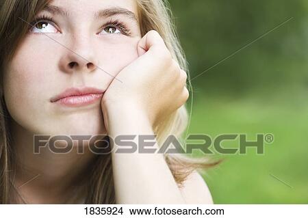 Bored girl View Large Photo Image Picture - Bored girl. Fotosearch
