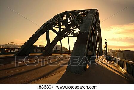 Bridge, Newcastle Upon Tyne, England View Large Photo Image Stock Photo - Bridge, Newcastle Upon Tyne, England. Fotosearch