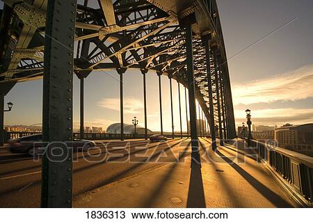 Stock Image - Bridge, Newcastle Upon Tyne, Tyne and Wear, England. Fotosearch