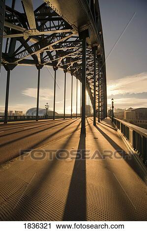 Stock Image - Bridge, Newcastle Upon Tyne, Tyne and Wear, England. Fotosearch