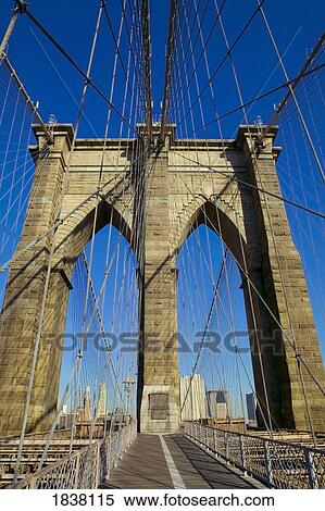 Brooklyn Bridge, New York, USA View Large Photo Image Stock Photography - Brooklyn Bridge, New York, USA . Fotosearch