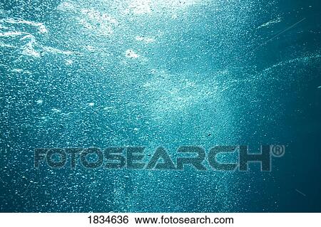 Bubbles underwater View Large Photo Image Stock Photograph - Bubbles underwater. Fotosearch