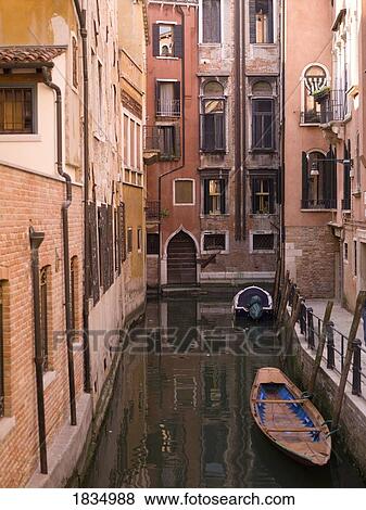 Stock Photo - Canal, Venice, Italy . Fotosearch