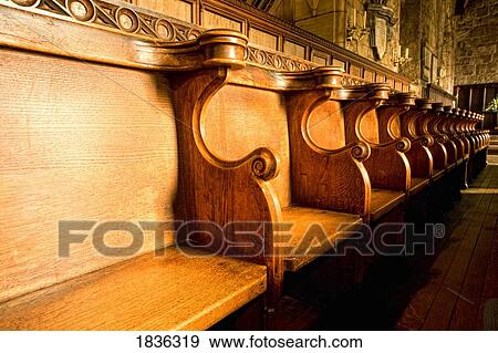 Stock Photo - Choir stalls. Fotosearch