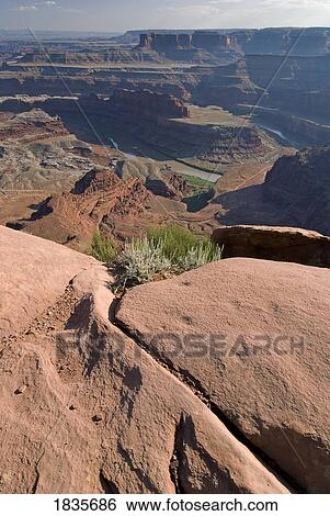 Stock Photograph - Colorado river, Canyonlands National Park, Utah, USA . Fotosearch