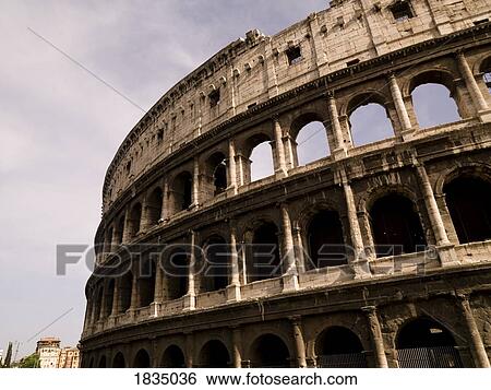 Colosseum (Colosseo), Rome, Italy View Large Photo Image Stock Photograph - Colosseum (Colosseo), Rome, Italy. Fotosearch