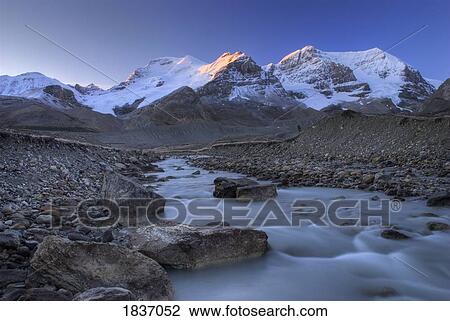Columbia Icefield, Mount Athabasca, Mount Andromeda, Jasper National park, Canada View Large Photo Image Stock Image - Columbia Icefield, Mount Athabasca, Mount Andromeda, Jasper National park, Canada . Fotosearch