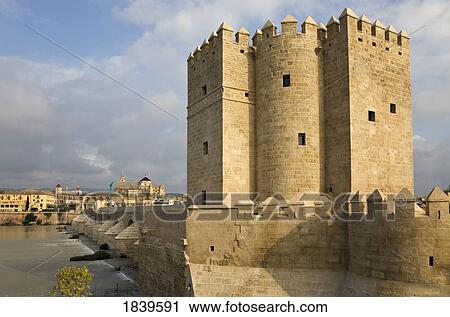 Cordoba province, Spain; Torre de Calahorra, Roman bridge and La Mezquita View Large Photo Image Stock Image - Cordoba province, Spain; Torre de Calahorra, Roman bridge and La Mezquita. Fotosearch