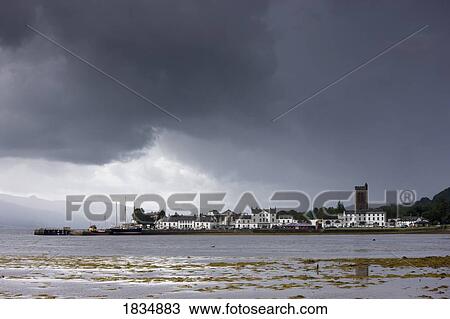 Stock Image - Covered by cloud, Scotland. Fotosearch
