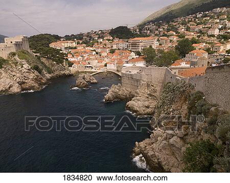 Stock Image - Dubrovnik, Croatia . Fotosearch